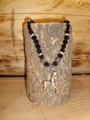 Alpenflüstern Perlen-Halskette Bambi