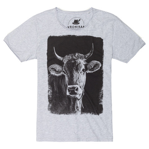 Vronikaa T-Shirt Kuh Lotte
